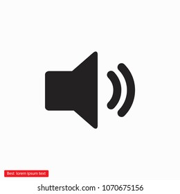 Speaker  vector icon