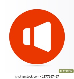 Speaker vector icon 