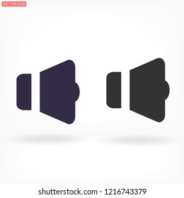 Speaker vector icon 