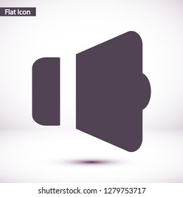 Speaker vector icon 