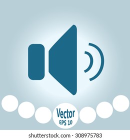 Speaker vector icon