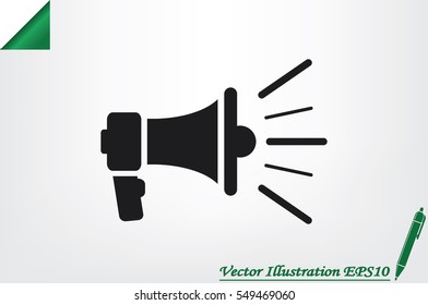 Speaker vector icon