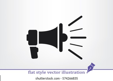 Speaker vector icon