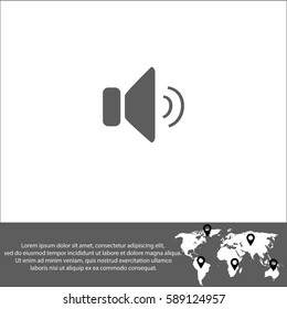Speaker vector  icon.