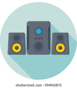 Speaker Vector Icon