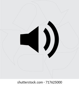 Speaker vector icon