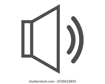 Vector de altavoz icono de arte