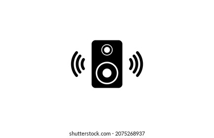 speaker vector icon, audio speaker icon