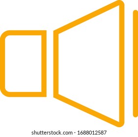 speaker vector icon of audio or music volume,loudspeaker.