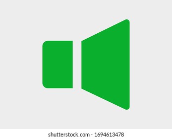 speaker vector icon of audio or music volume,loudspeaker.
