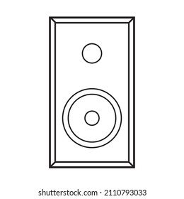 speaker vector of icon audio sound