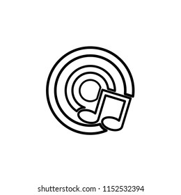 	
Speaker vector icon, audio speaker icon templates