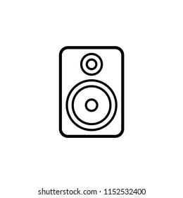 	
Speaker vector icon, audio speaker icon templates