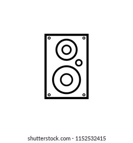 	
Speaker vector icon, audio speaker icon templates