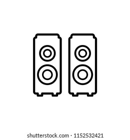 	
Speaker vector icon, audio speaker icon templates
