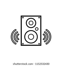 	
Speaker vector icon, audio speaker icon templates