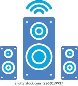 Speaker vector icon. Can be used for printing, mobile and web applications.
