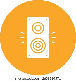 Speaker vector icon. Can be used for printing, mobile and web applications.