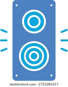 Icono de Vector del altavoz. Se puede utilizar para aplicaciones de impresión, móviles y de Web.