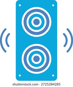 Icono de Vector del altavoz. Se puede utilizar para aplicaciones de impresión, móviles y de Web.