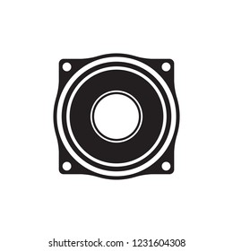 Speaker vector icon illustration