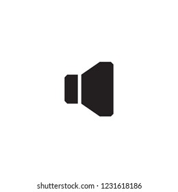 Speaker vector icon illustration