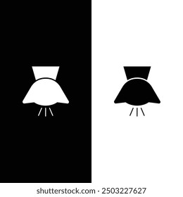 Diseño abstracto del fondo de la ilustración del icono del Vector del altavoz.