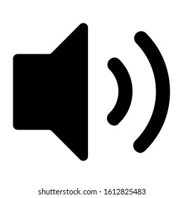 Speaker vector icon illustration sign