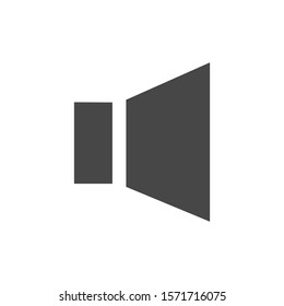 Speaker vector icon. Mail Icon Symbols vector icon. symbol for web site Computer vector icon and mobile vector.