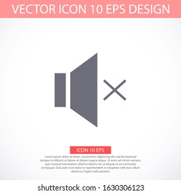 Speaker vector icon. Mail Icon Symbols vector icon. symbol for web site Computer vector icon and mobile vector.
