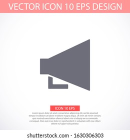 Speaker vector icon. Mail Icon Symbols vector icon. symbol for web site Computer vector icon and mobile vector.