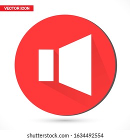 Speaker vector icon. Mail Icon Symbols vector icon. symbol for web site Computer vector icon and mobile vector.
