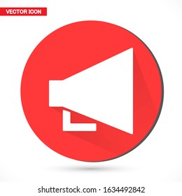 Speaker vector icon. Mail Icon Symbols vector icon. symbol for web site Computer vector icon and mobile vector.