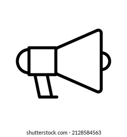 Icono vector del altavoz. Vector de símbolos de icono de correo. símbolo para el sitio web Equipo y vector móvil.
