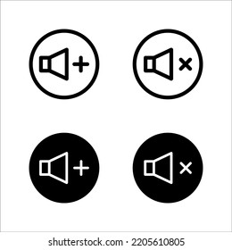 Speaker vector icon. Mail Icon Symbols vector. symbol for web site Computer and mobile vector.