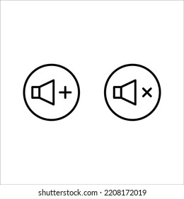 Lautsprecher, Vektorsymbol. Mail Icon Symbole Vektorgrafik. Symbol für Web-Site Computer und mobile Vektorgrafik.