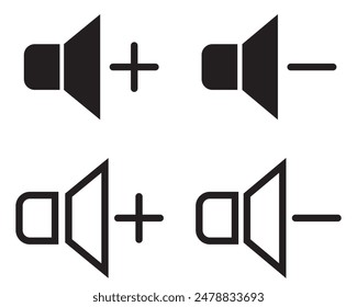 Speaker vector icon. Mail Icon Symbols vector. symbol for web site Computer and mobile vector.