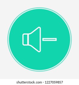 Speaker vector icon sign symbol
