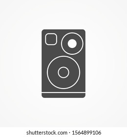 Speaker vector icon sign symbol