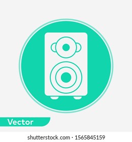 Speaker vector icon sign symbol
