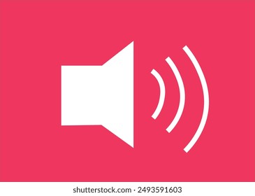 Speaker Vector Icon. Technology illustration