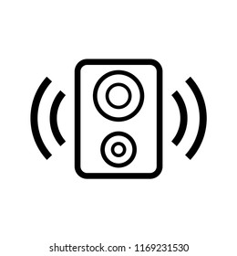 Speaker vector icon templates