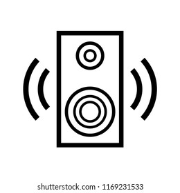 Speaker vector icon templates