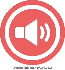 Speaker Vector icon that can easily modify or edit