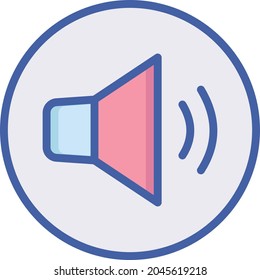 Speaker Vector icon that can easily modify or edit

