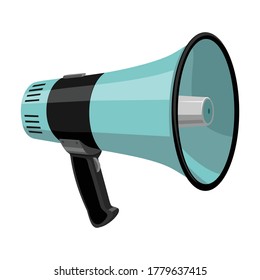 Speaker vector icon.Cartoon vector icon isolated on white background speaker.