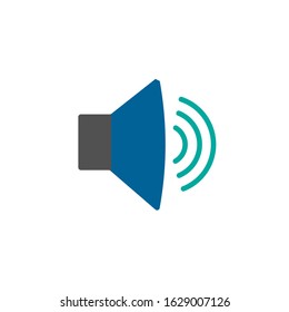 speaker voice icon. vector illustration