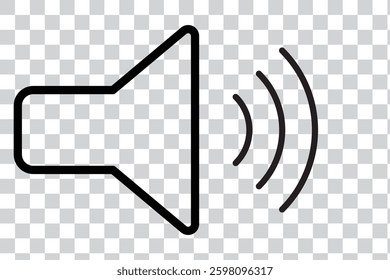 speaker volume icon set. Volume icon. silent icon symbol. sound icon vector.