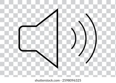speaker volume icon set. Volume icon. silent icon symbol. sound icon vector.