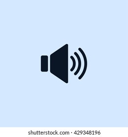 speaker volume icon. volume sign